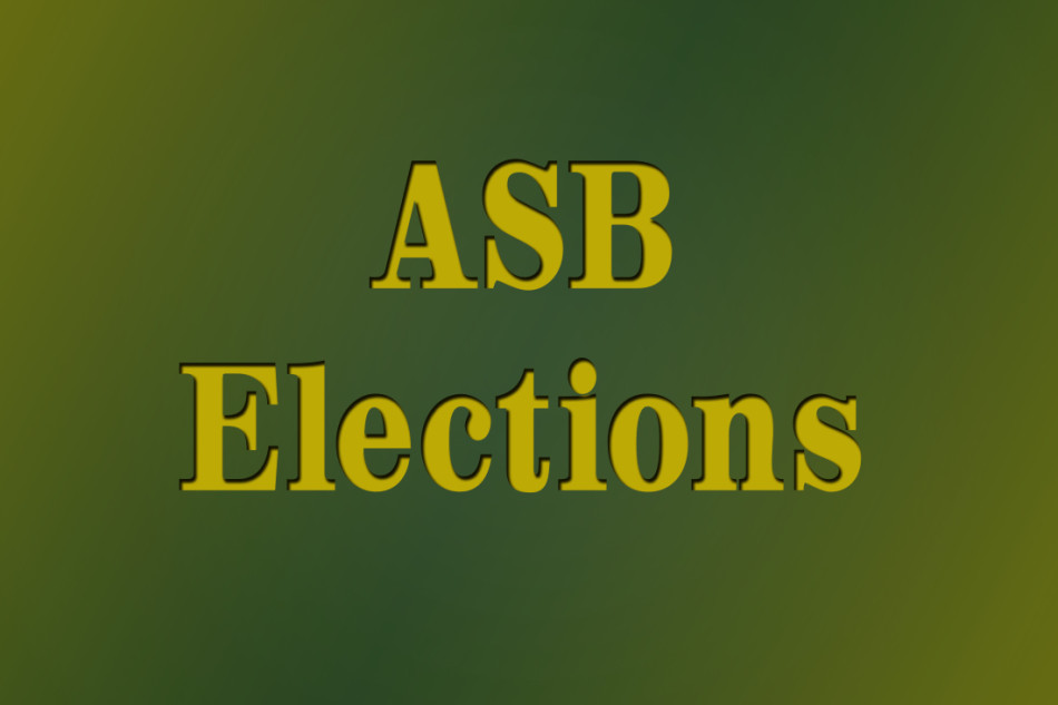 The ASB elections for the 2015-2016 school year will be taking place Thursday, April 9.