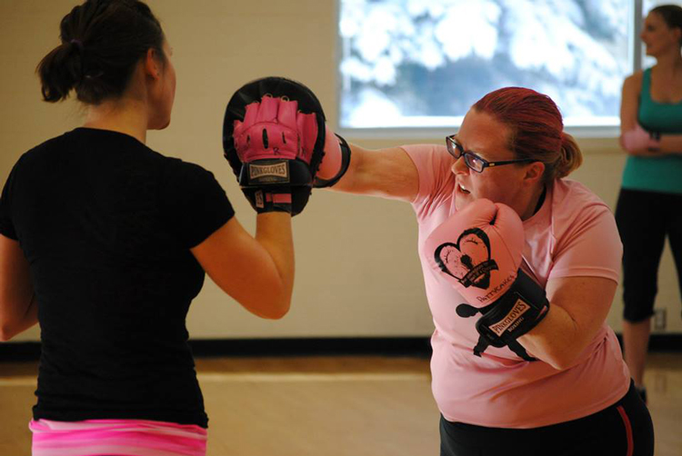 Pink+Gloves+Boxing+Class+kicks+into+action