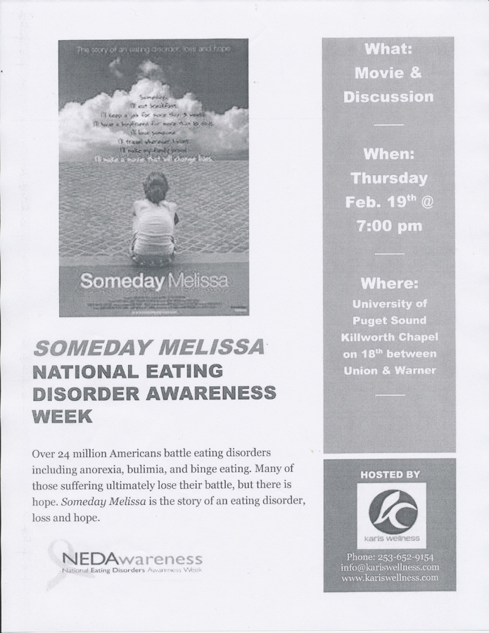 Someday Melissa movie night: Raise awareness