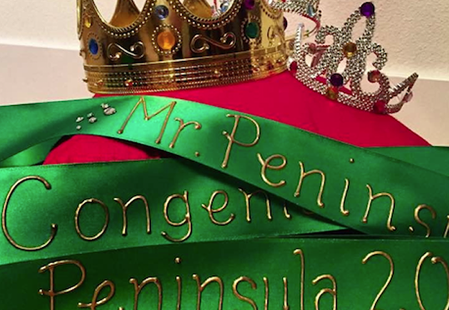 Sixteen senior boys will compete in the hopes of winning the coveted Mr. Peninsula sash and crown.