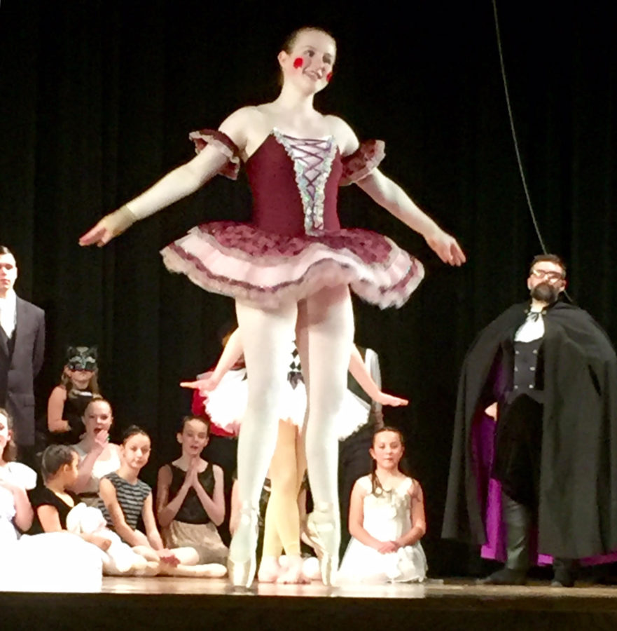 Reporter, Riley Rosi, features PHSs own ballerina, Emily Rayfield.