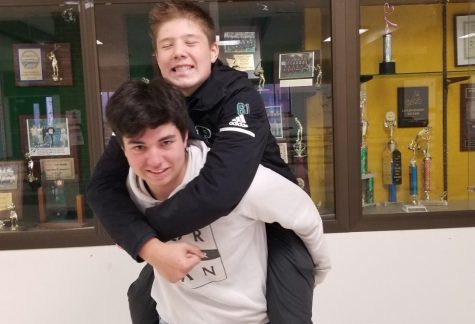 Lucas Urvina and Caleb Novak excited for high school