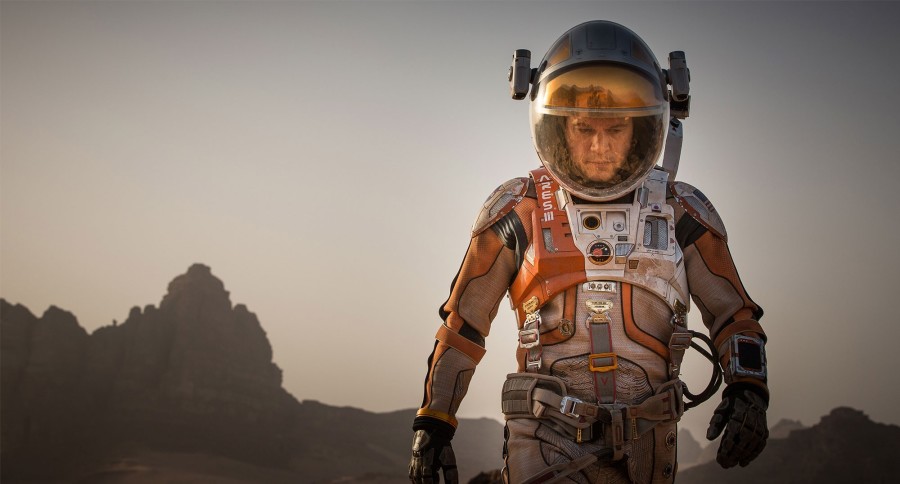 A scene from the feature film, The Martian. 