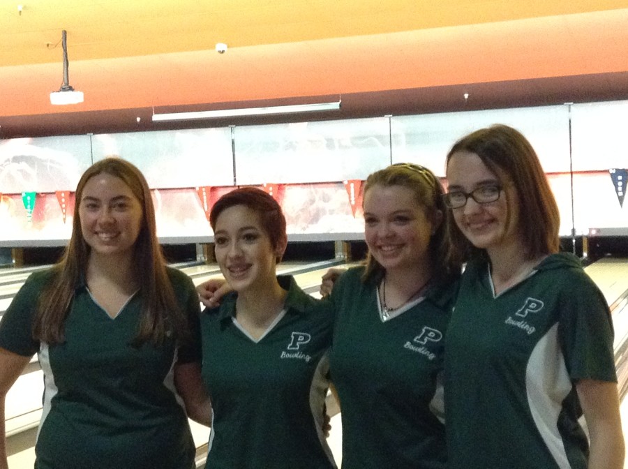 PHS girls bowling team (2015-2016)