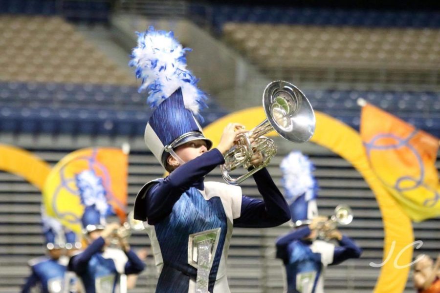 Victoria Johnson playing for DCI (photo credit Victoria Johnson).