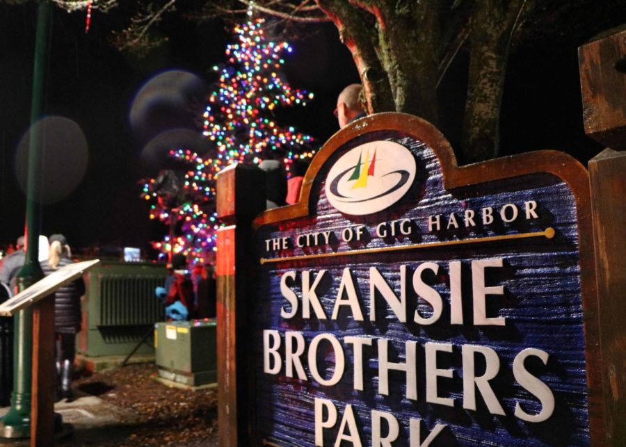 Annual lighting held at Skansie Brothers Park, loving families and holiday enthusiasts congregated to create a warm atmosphere.