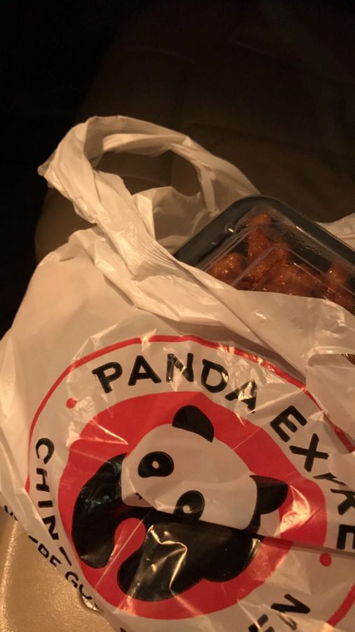 Delicious Panda Express served to go.